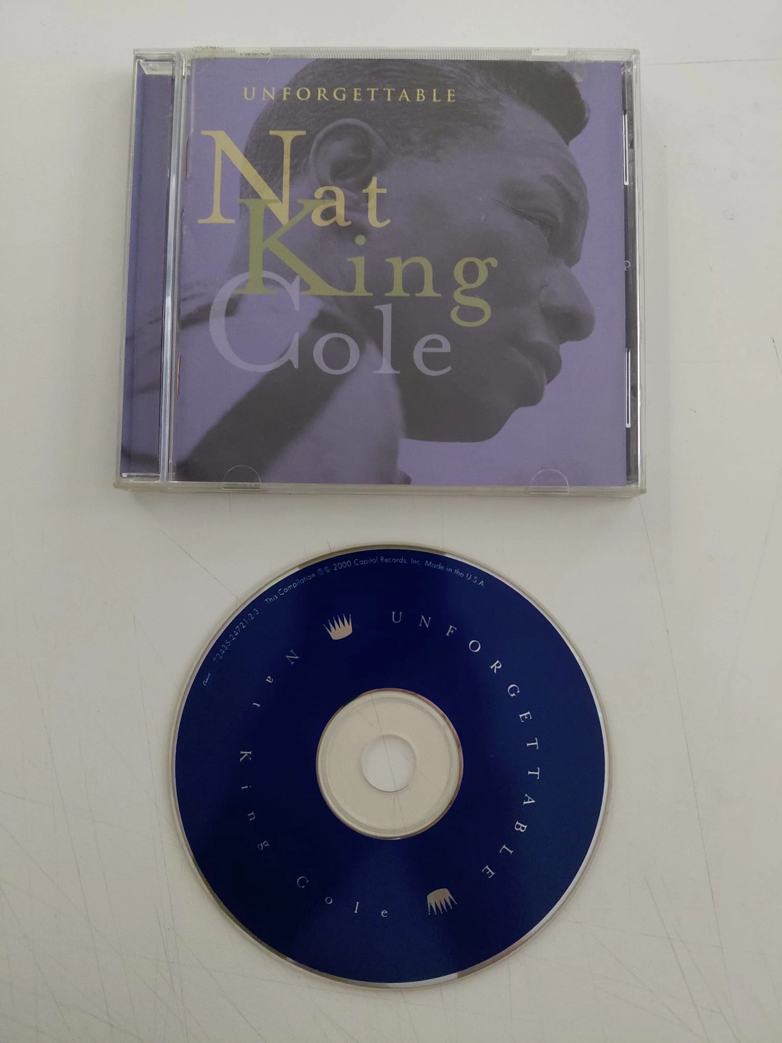 Nat King Cole – Unforgettable   – 2000 USA  Basım - CD Albüm-2.el