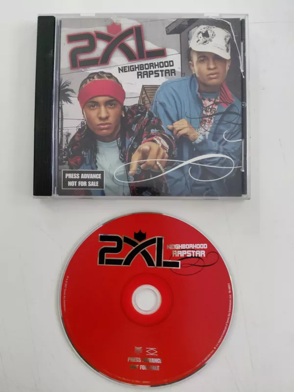 2XL  – Neighborhood Rapstar (Hip Hop) – 2007 USA  Basım - CD Albüm /Promo-2.el