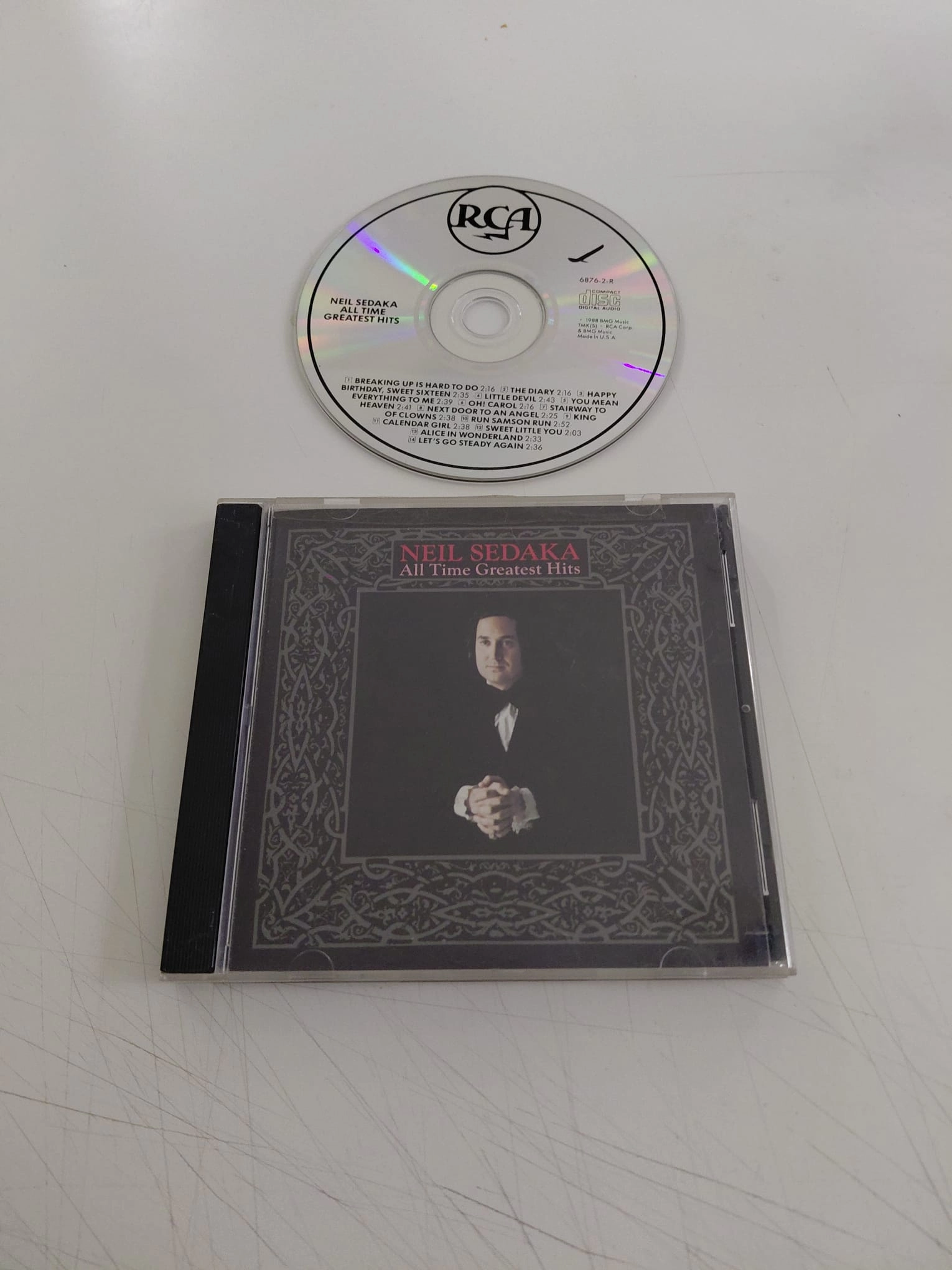 Neil Sedaka – All Time Greatest Hits – 1988 USA  Basım - CD Albüm-2.el