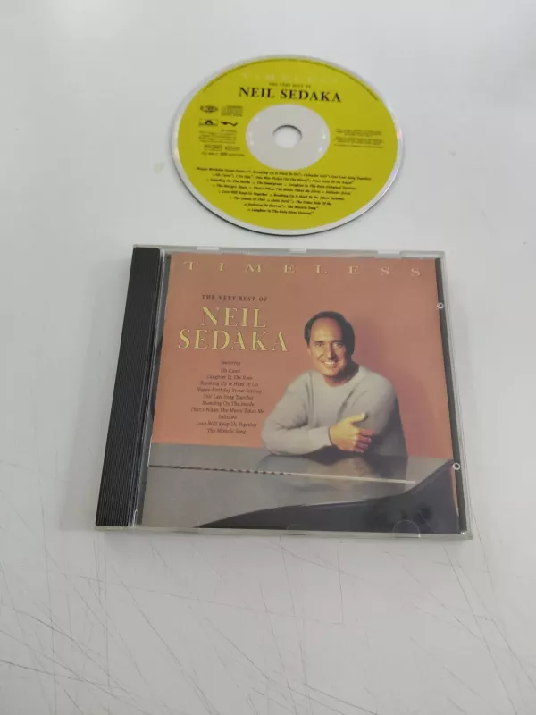 Neil Sedaka – Timeless - The Very Best Of Neil Sedaka – 1991 İngiltere  Basım - CD Albüm-2.el