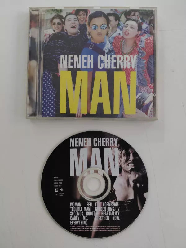 Neneh Cherry  – Man  – 1996  İtalya  Basım - CD Albüm-2.el