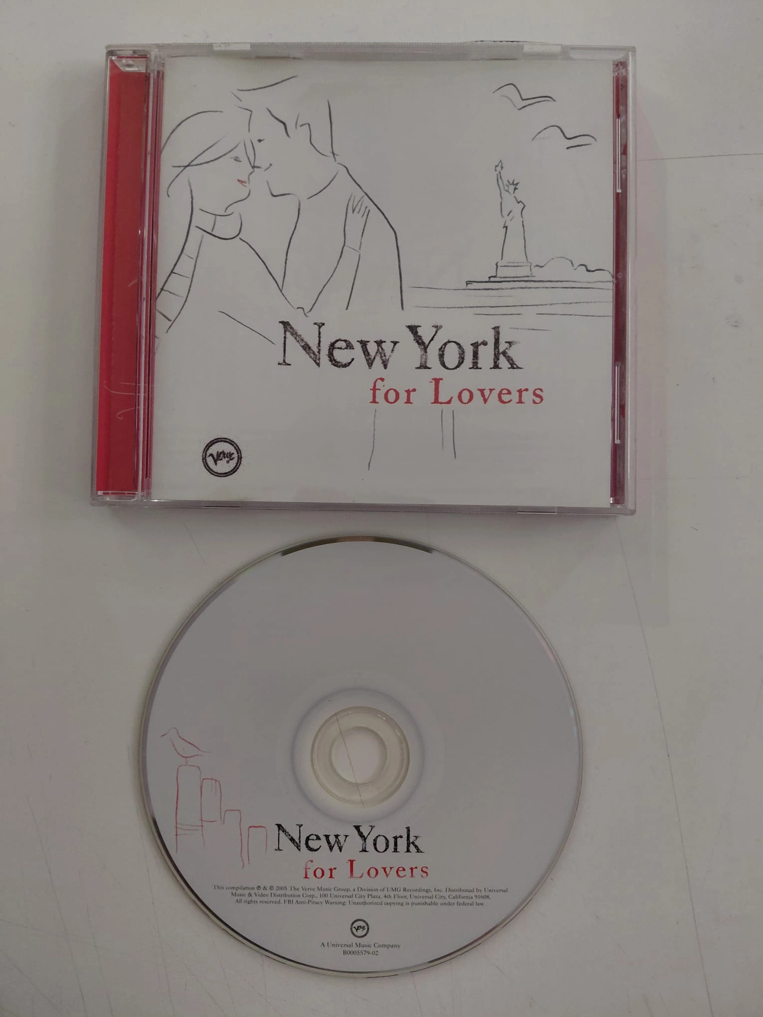New York For Lovers (Ella Fitzgerald, Louis Armstrong..) – 2005 USA  Basım - CD Albüm-2.el