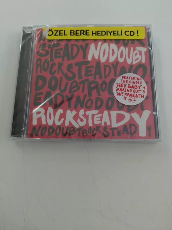 No Doubt  – Rock Steady – 2001 Türkiye Basım - CD Albüm/Açılmamış Ambalajlı