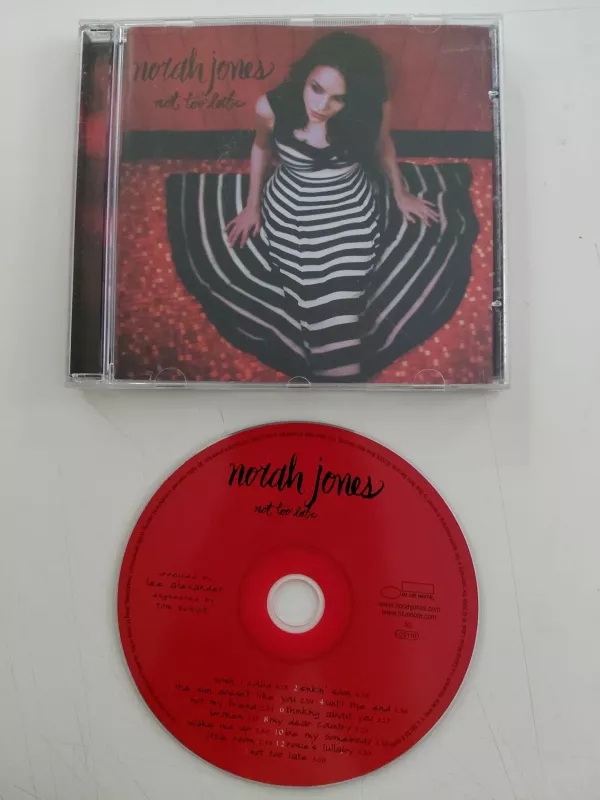 Norah Jones – Not Too Late – 2007  Avrupa  Basım - CD Albüm-2.el