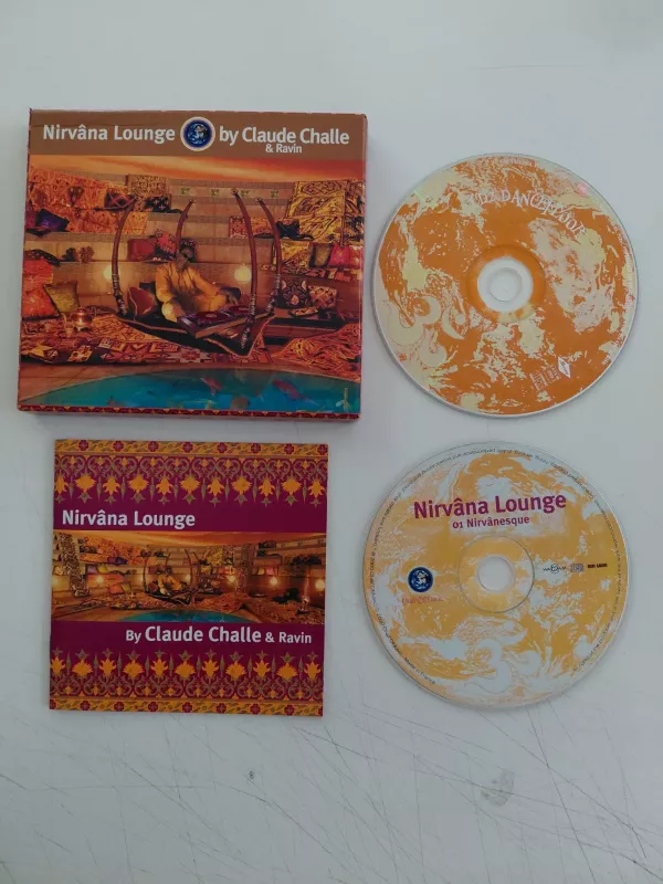 Claude Challe & Ravin – Nirvâna Lounge – 2003 Fransa Basım - 2xCD Albüm-2.el