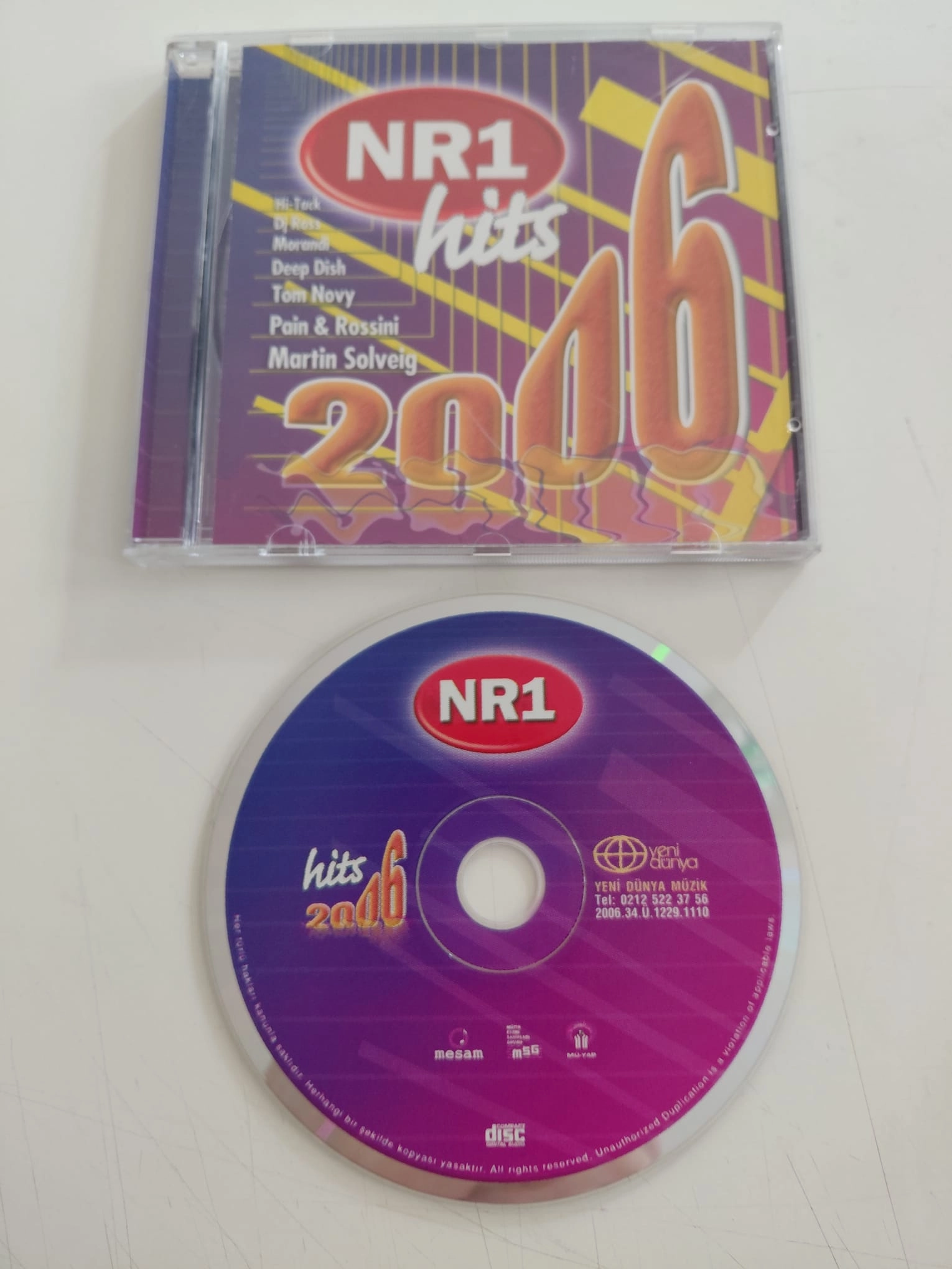 NR1 Hits 2006   – 2006 Türkiye  Basım - CD Albüm-2.el
