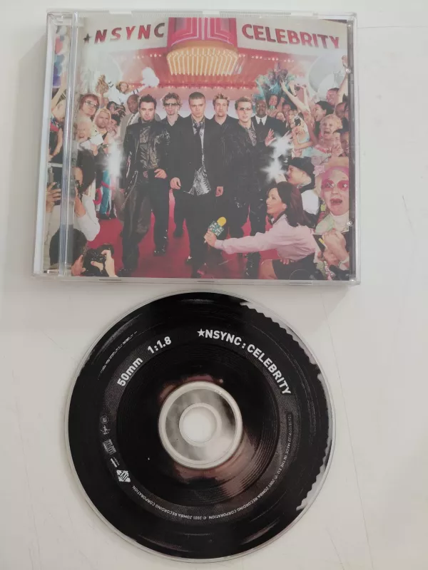 NSYNC  – Celebrity – 2001  Avrupa  Basım - CD Albüm /Hip Hop-2.el