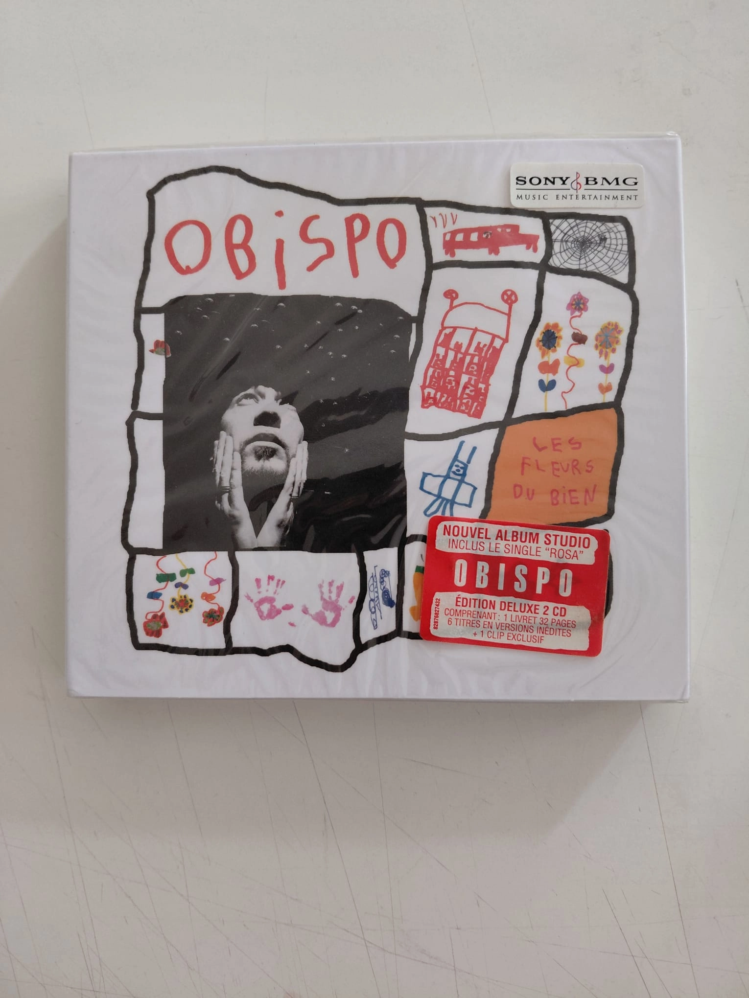 Obisp   – Les Fleurs Du Bien  – 2006  Fransa  Basım - CD Albüm/Açılmamış Ambalajlı