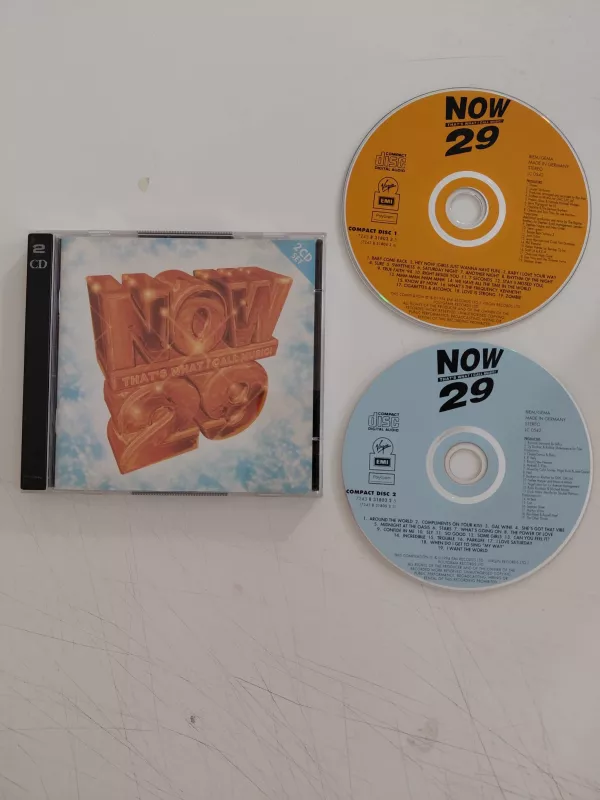Now That’s What I Call Music! 29 (38 Top Chart Hits)  – 1994 İngiltere  Basım - 2xCD Albüm-2.el