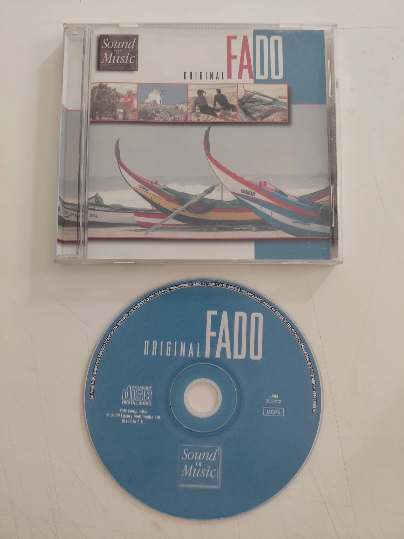 Original Fado  – 2005  Avrupa  Basım - CD Albüm-2.el