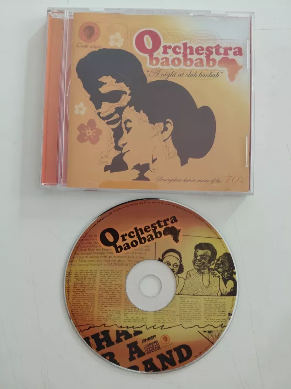 Orchestra Baobab  – A Night At Club Baobab – 2006  Fransa  Basım - CD Albüm-2.el
