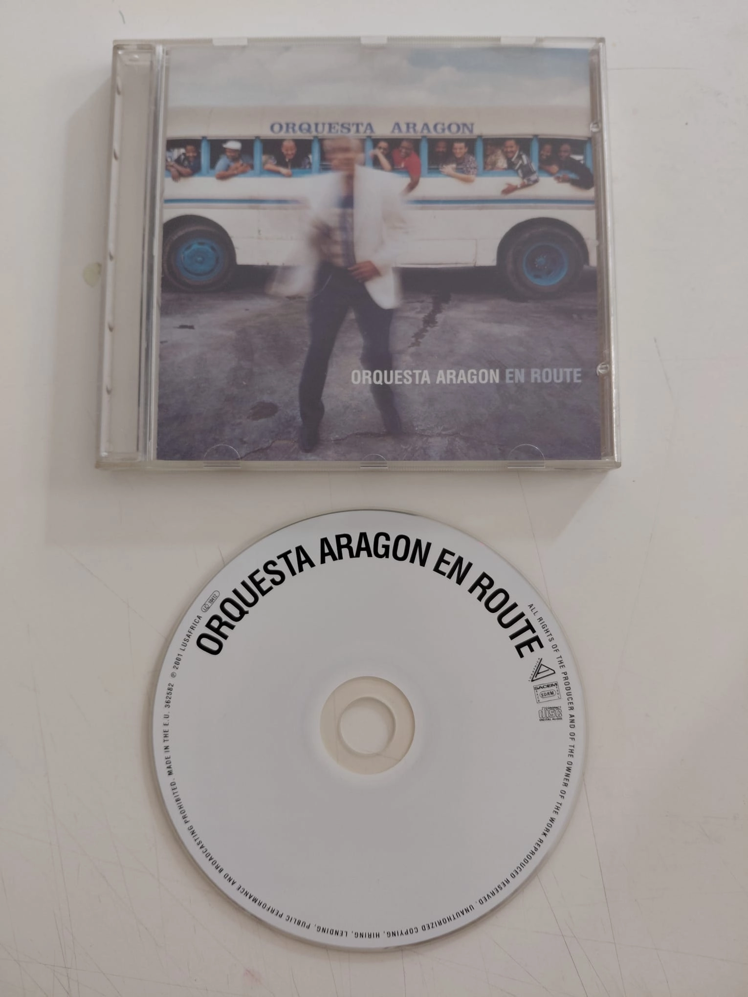 Orquesta Aragon  – En Route – 2001  Fransa  Basım - CD Albüm-2.el