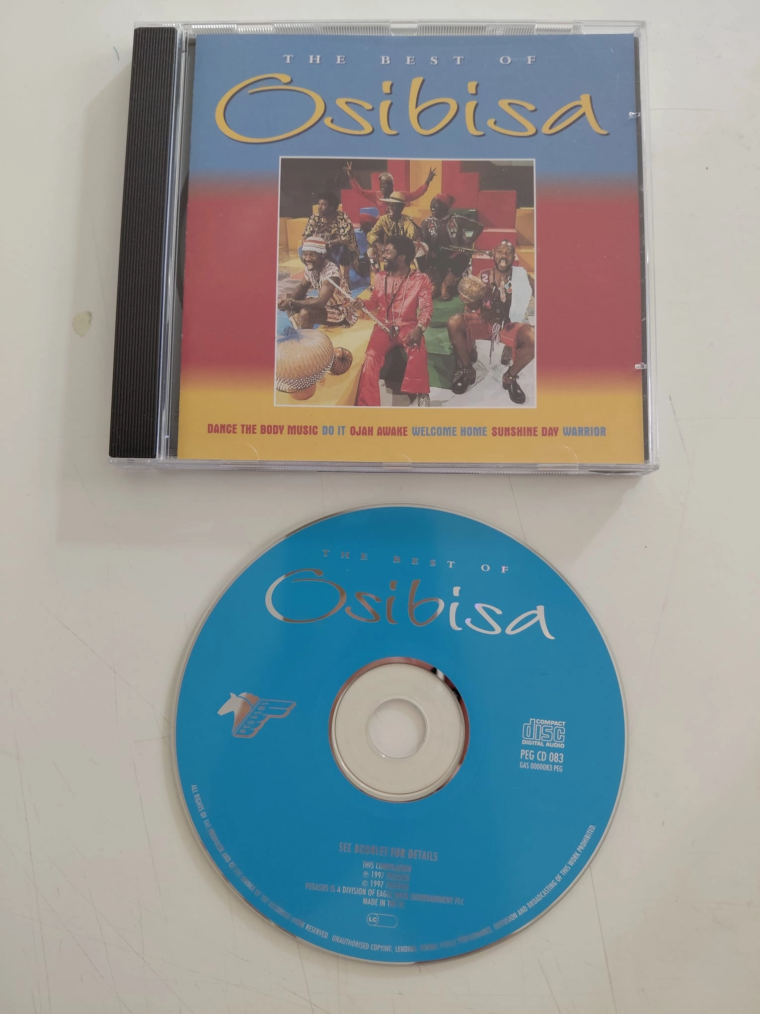 Osibisa – The Best Of  – 1997  Avrupa  Basım - CD Albüm-2.el