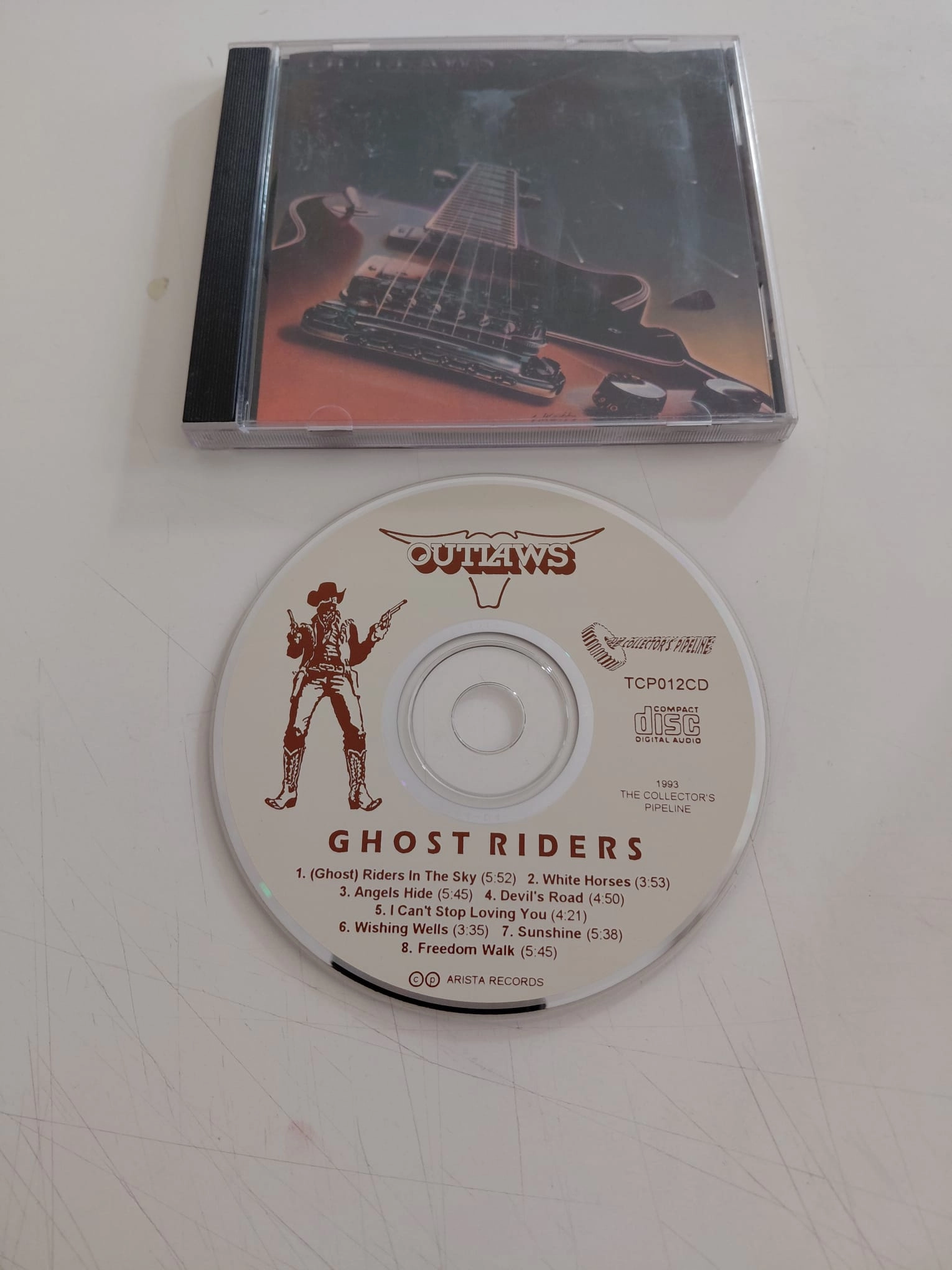 Outlaws  – Ghost Riders  – 1993  Kanada  Basım - CD Albüm-2.el