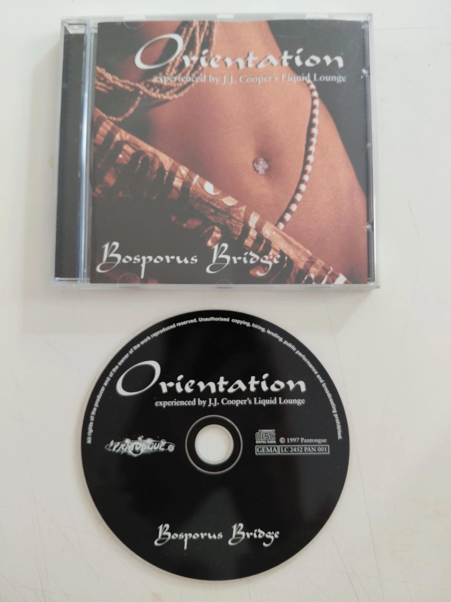 Orientation Experienced By J.J. Cooper’s Liquid Lounge – Bosporus Bridge – 2.El - CD 