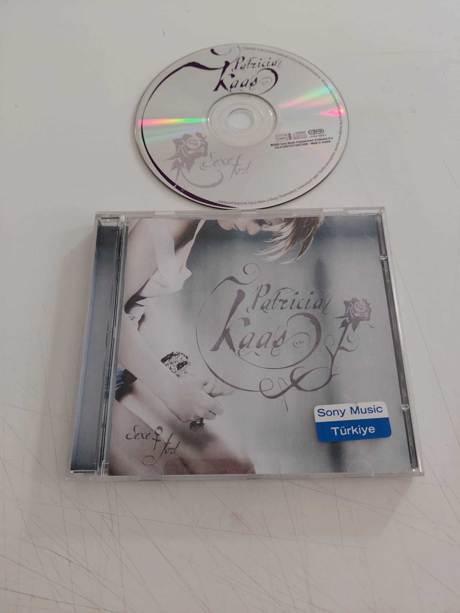 Patricia Kaas – Sexe Fort – 2003 Avrupa  Basım - CD Albüm-2.el