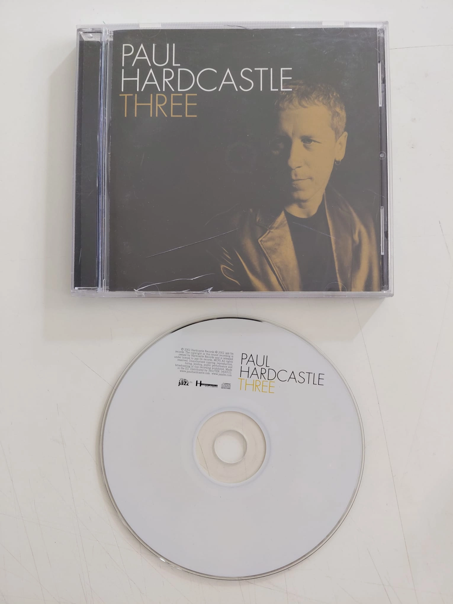 Paul Hardcastle  – Three – 2003 İngiltere  Basım - CD Albüm-2.el