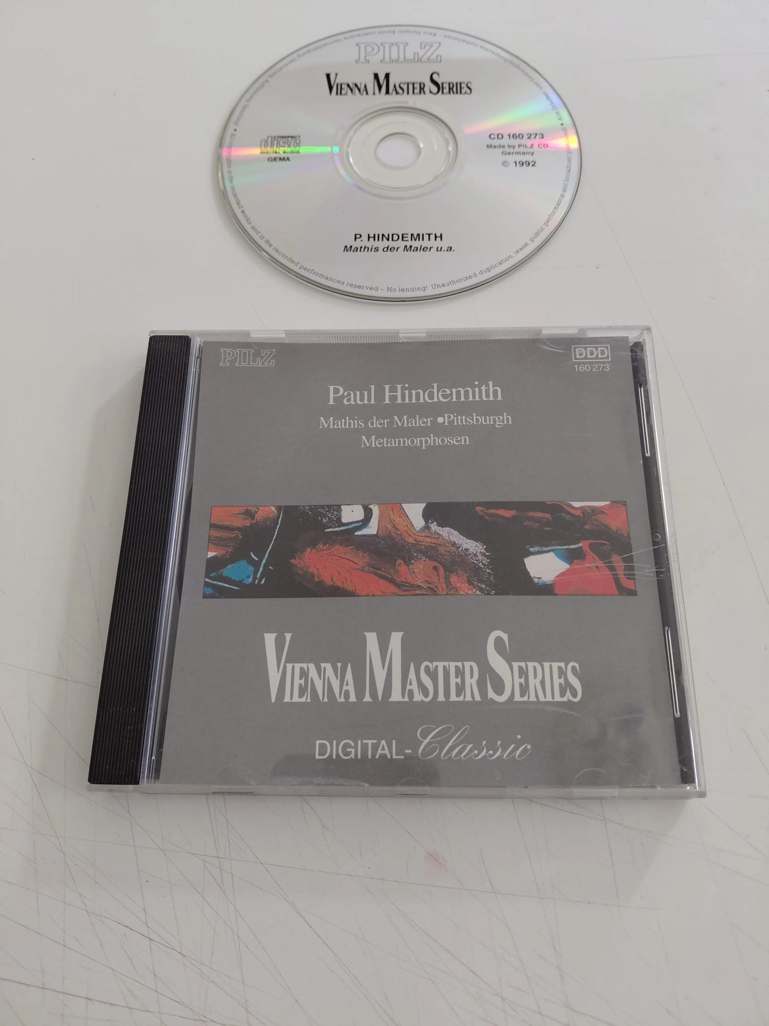 Paul Hindemith – Mathis Der Maler /Pittsburgh/ Metamorphosen - CD Albüm-2.el