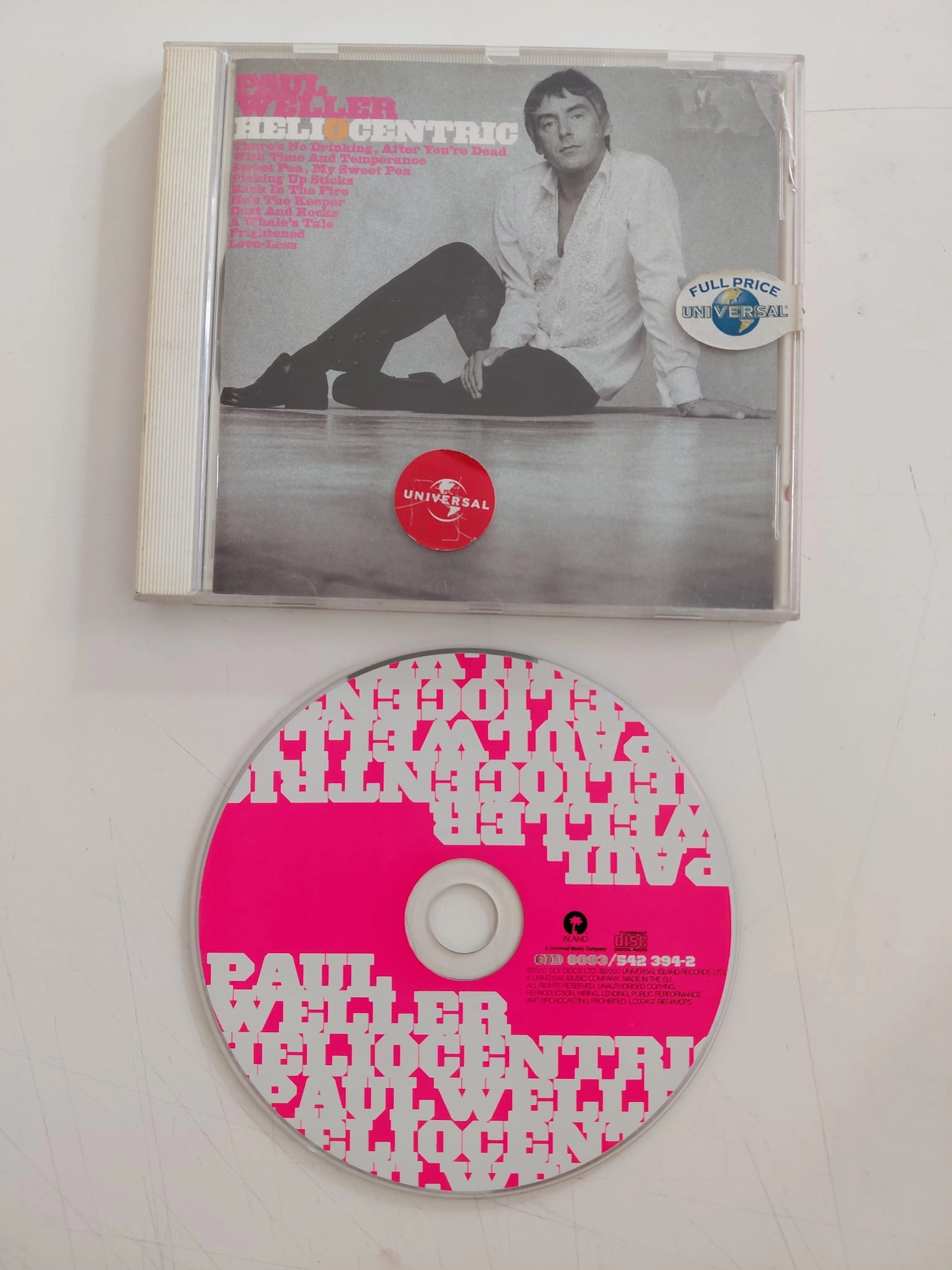 Paul Weller –  Heliocentric – 2000 Avrupa  Basım - CD Albüm-2.el